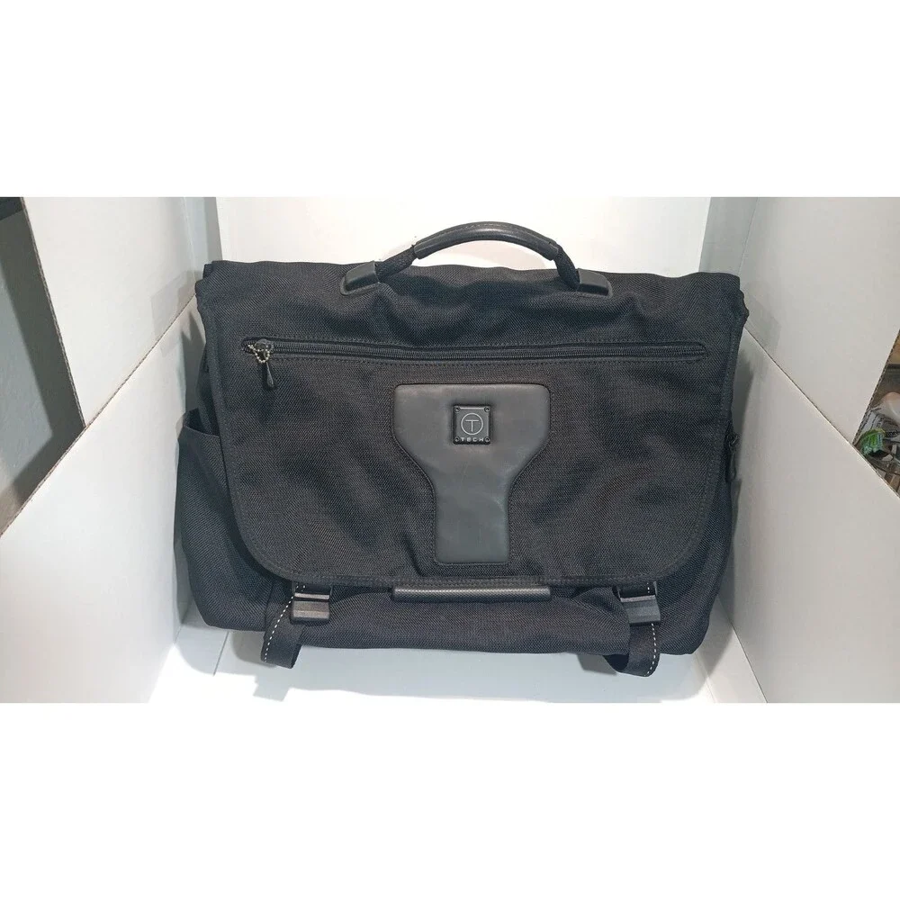 Tumi T-Tech Adventure Computer Bag Expandable Carry On Laptop 57175D